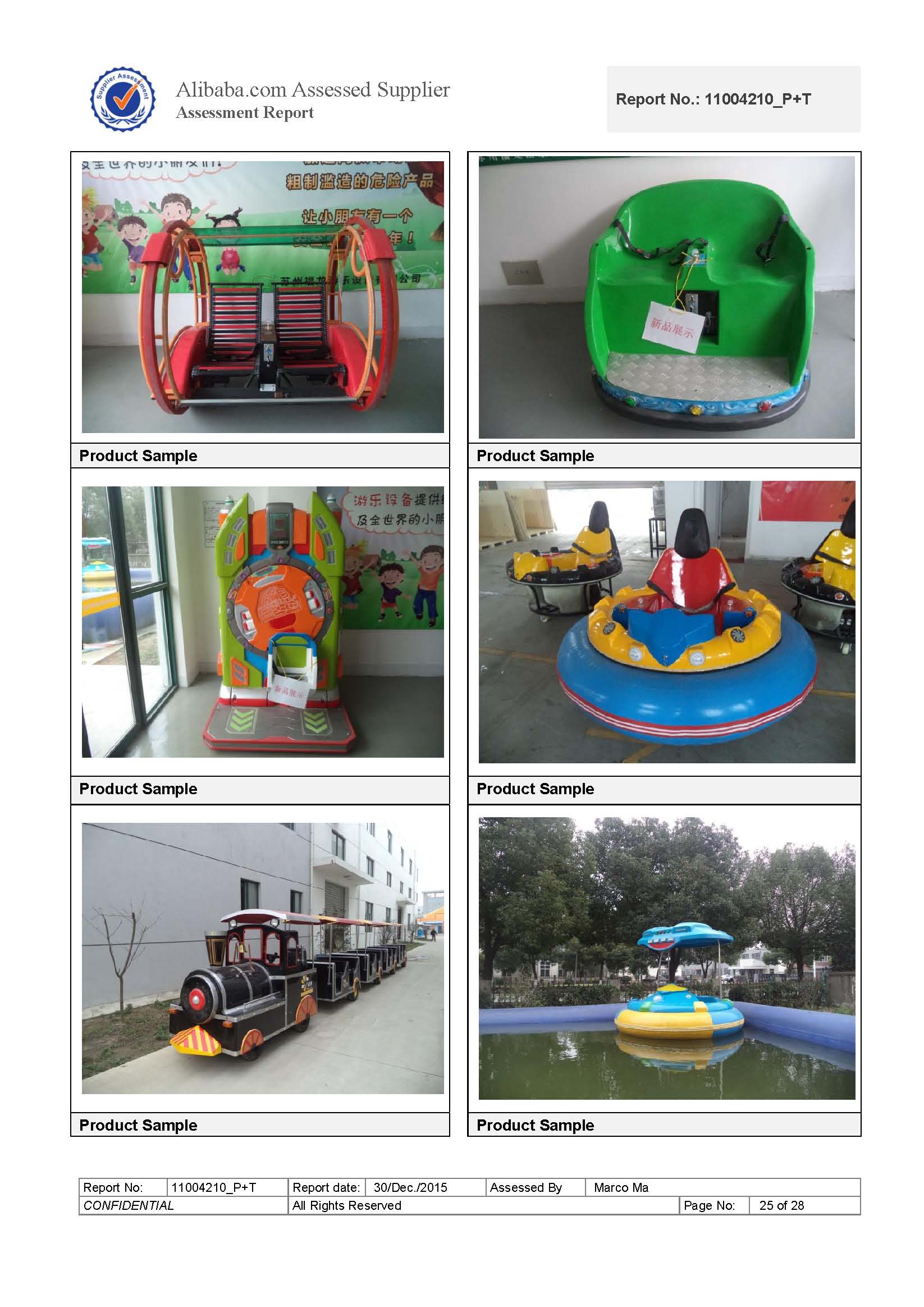 2016 Bureau Veritas Supplier Assessment Report